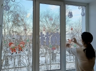 #НовогодниеОкна2023 Участие во Всероссийской акции «Новый год в каждый дом»