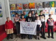 Получатели социальных услуг КГБУ СО «КЦСОН «Краснотуранский» посетили выставку репродукций картин арт-проекта 