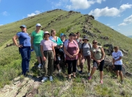 Туристический поход на гору Бычиха в рамках программы развития корпоративного спорта