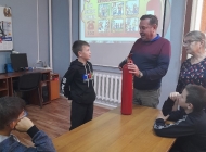 «Чтоб пожаров избежать, о них много нужно знать!» Профилактическая беседа по пожарной безопасности