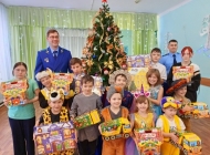 Поздравление от МО МВД России «Краснотуранский» и Прокуратуры Краснотуранского района для КГБУ СО «КЦСОН «Краснотуранский»