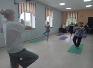 Йога как одно из направлений корпоративного спорта  в КГБУ СО «КЦСОН «Краснотуранский»