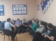 В КГБУ СО «КЦСОН «Краснотуранский» состоялась встреча «серебряных» волонтеров с. Лебяжье и с. Краснотуранск