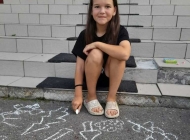 «Природа моего края»: конкурс рисунков на асфальте