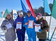 Волонтеры КГБУ СО «КЦСОН «Краснотуранский» на ЛЫЖНЕ РОССИИ